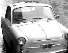 Przód, Autobianchi Bianchina, Deszcz