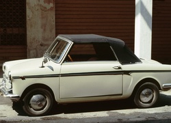 Biały, Czarny, Pas, Autobianchi Bianchina, Kabriolet