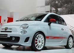 Biały, Abarth 500, Salon, Tapeta