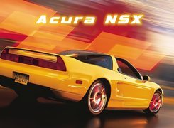 Tył, Acura NSX, Prędkość, Koła