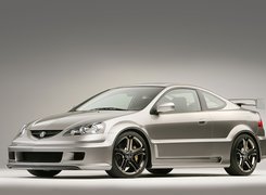 Acura RSX, Tuning, Czarne, Felgi