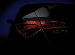 Acura ZDX, Lampa, Tył, Logo