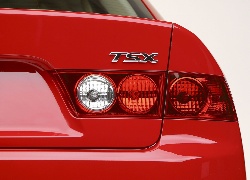 Acura TSX, Logo, Lampa, Tył