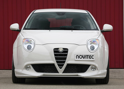 Biała, Alfa Romeo MiTo, Lusterka, Logo