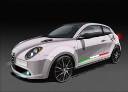 Alfa Romeo MiTo, Prototyp, Grafika