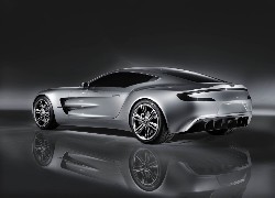 Aston Martin One-77, Ciemne, Lampy, Odbicie