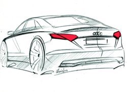 Audi A7, Szkic