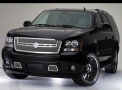 Czarny, Chevrolet Tahoe