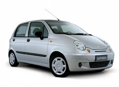 Srebrny, Chevrolet Spark, Kołpaki