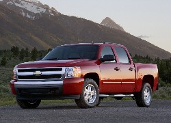 Bordowy, Chevrolet Silverado, Progi