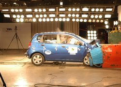 Chevrolet Kalos, Crash, Test