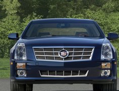 Przód, Cadillac STS, Grill