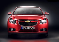 Przód, Chevrolet Cruze, Rejestracja