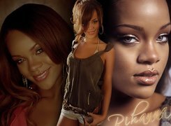Robyn Rihanna Fenty, Duże, Oczy, Usta
