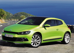 Zielony, VW Scirocco