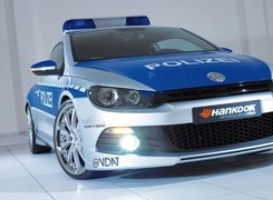 Policyjny, VW Scirocco, Radiowóz