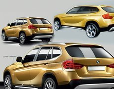 BMW X1, Rysunek