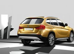 BMW X1, Zderzak, Tył