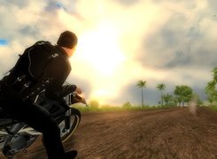 Just Cause 1, Jazda, Motocyklem, Screen