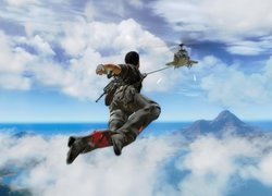 Just Cause 2, Chmury, Helikopter