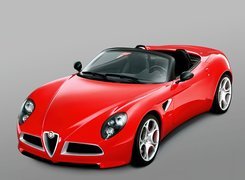 Alfa Romeo Spider, Reflektory, Przód
