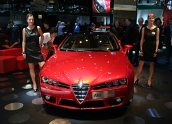 Prezentacja, Alfa Romeo Brera, Modelki