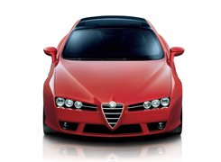Alfa Romeo Brera, Halogeny, Szyba, Przednia