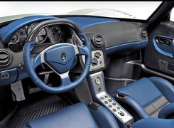 Maserati MC12, Niebieskie, Wnętrze