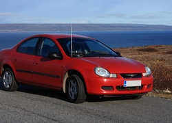 Czerwony, Chrysler Neon, Antena