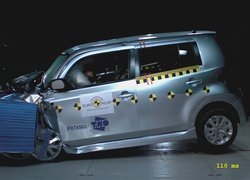 Daihatsu Materia, Crash-Test