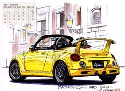 Daihatsu Copen, Rysunek, Kalendarz