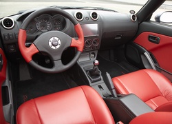 Daihatsu Copen, Czerwone, Wnętrze