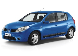 Niebieska, Dacia Sandero