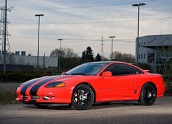 Dodge Stealth, Czarne, Pasy