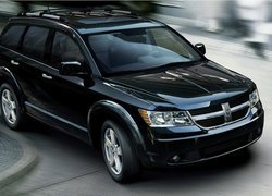 Czarny, Dodge Journey, Maska