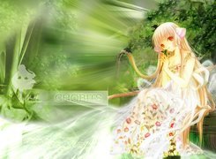 Chobits, Suknia, W, Kwiaty