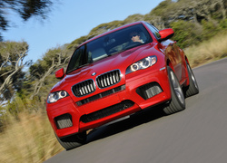 Czerwone, BMW ,X6