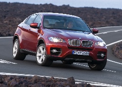 BMW, X6, Ostry, Zakręt