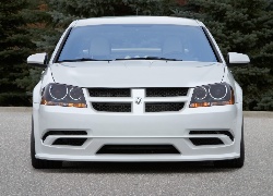 Przód, Dodge Avenger, Grill