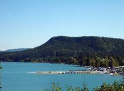 Jezioro, Faaker See, Carinthia