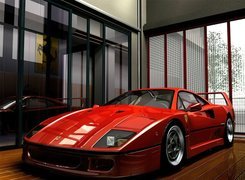 Ferrari F 40, Salon