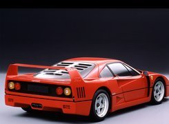 Tył, Ferrari F 40, Dyfuzor