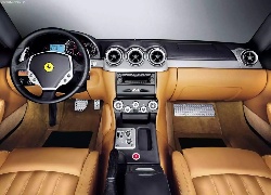 Ferrari 612 Scaglietti, Wnętrze
