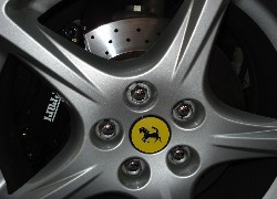 Ferrari 612 Scaglietti, Alufelga, Tarcza