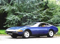 Niebieskie, Ferrari Daytona, Alufelgi