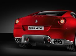 Tył, Ferrari 599, GTB, Zderzak