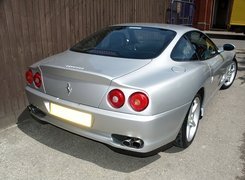 Srebrne, Ferrari 550, Okrągłe, Lampy