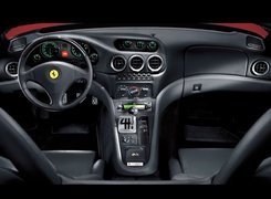 Ferrari 550, Kierownica