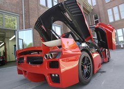 Ferrari FXX, Otwarta, Klapa, Silnika