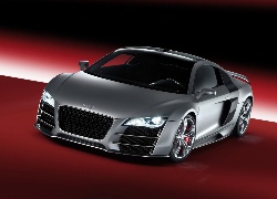 Audi R8, Czerwone, Zaciski